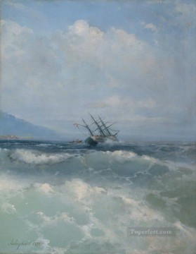 海の風景 Painting - イワン・アイヴァゾフスキーの波 海の波
